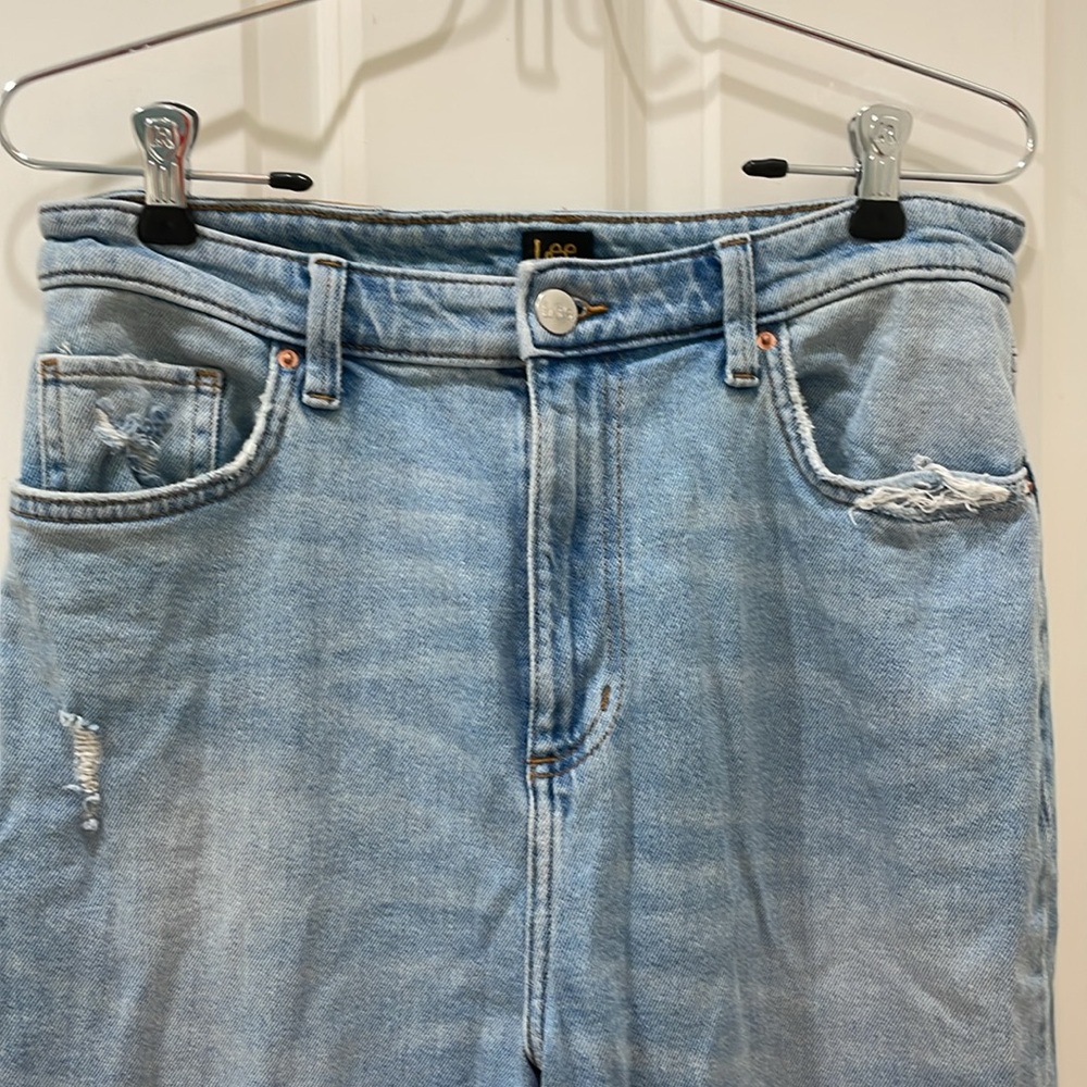 Lee Flared Jeans with Rips - Picture 9 of 9